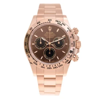 Superclone Daytona 126505 Bright Chocolate Dial Angle Detail