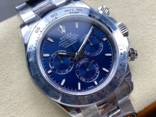 Superclone Daytona 126509 Bright Blue Dial Angle Detail
