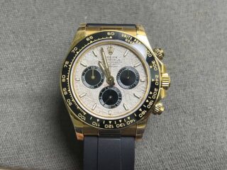 Superclone Daytona 126518LN Meteorite Dial Close-Up Focus