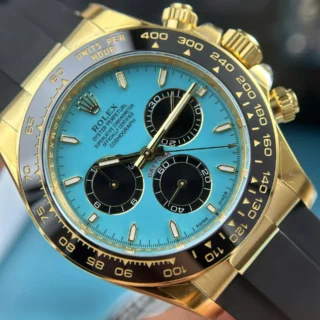 Superclone Daytona 126518LN Tiffany Dial Close-Up Focus