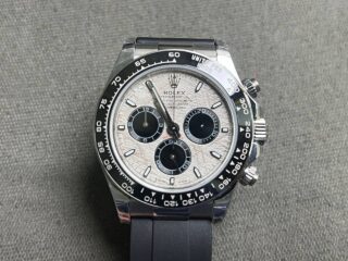 Superclone Daytona 126519LN Meteorite Dial Perspective View