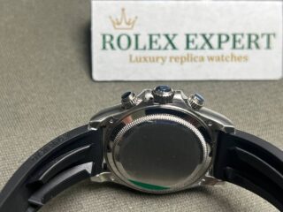 Superclone Daytona 126519LN Meteorite Dial Close-Up Focus