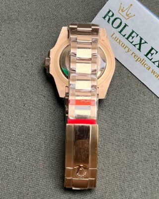Superclone GMT-Master II 126715CHNR Tiger Iron Dial Angle Detail