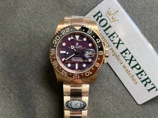 Superclone GMT-Master II 126715CHNR Tiger Iron Dial Style Perspective
