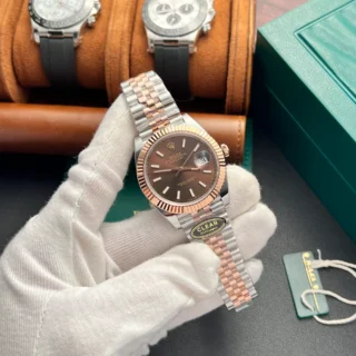 Superclone Datejust Chocolate Dial 126331 Jubilee Feature Highlight