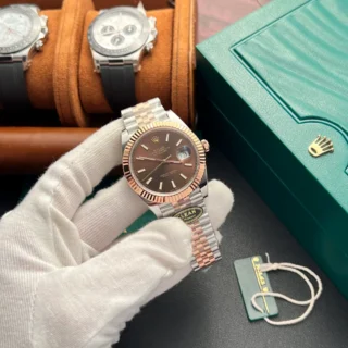 Superclone Datejust Chocolate Dial 126331 Jubilee Design Element
