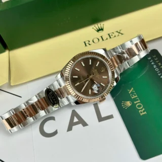 Superclone Datejust Chocolate Dial 126331 Oyster Visual Detail