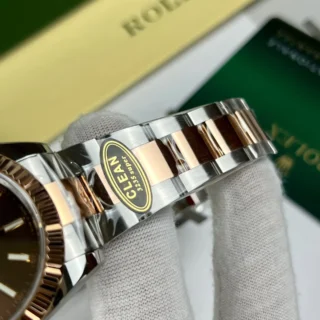 Superclone Datejust Chocolate Dial 126331 Oyster Profile Shot