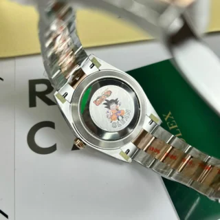 Superclone Datejust Chocolate Dial 126331 Oyster Angle Detail