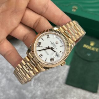 Superclone Rolex Day-Date White Dial 128238-0113 36 mm - Image 3
