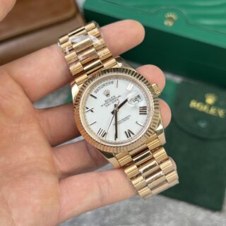 Superclone Rolex Day-Date White Dial 128238-0113 36 mm - Image 4