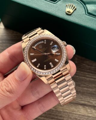 Superclone Rolex Day-Date Chocolate Dial 228345RBR 40 mm - Image 3