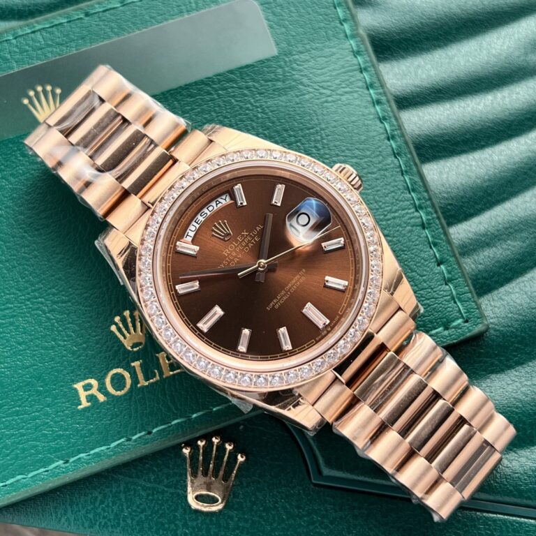 Superclone Rolex Day-Date Chocolate Dial 228345RBR 40 mm photo review