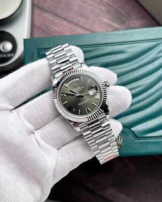 Superclone Rolex Day-Date Olive Green Dial 228239-0033 40 mm - Image 4