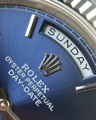 Superclone Rolex Day-Date Blue Dial 228239-0007 40 mm - Image 6