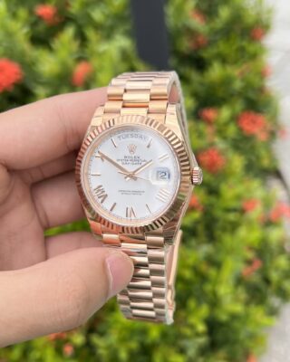 Superclone Rolex Day-Date White Dial 128235-0070 36 mm - Image 5