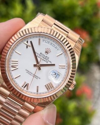 Superclone Rolex Day-Date White Dial 128235-0070 36 mm - Image 6