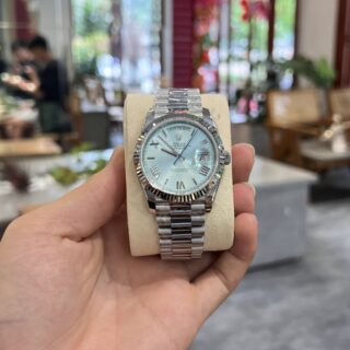 Alternative view of Superclone Rolex Day-Date Ice Blue Dial 228236-0012 40 mm