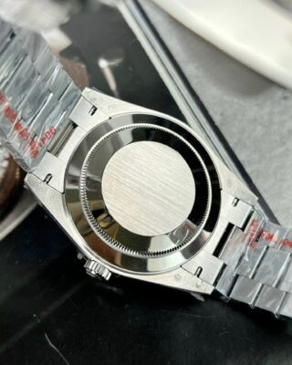 Superclone Rolex Day-Date Grey Stick Tapestry Dial 228239-0002 40 mm - Image 8