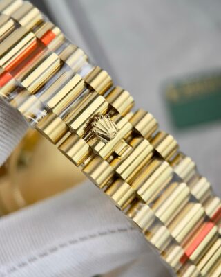 Superclone Rolex Day-Date Bright Black Diamond Dial 228238-0004 40 mm - Image 10