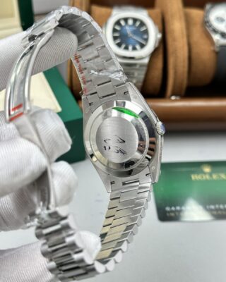 Superclone Rolex Day-Date Bright Black Diamond Dial 228236-0004 40 mm - Image 8