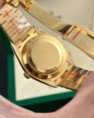 Superclone Rolex Day-Date Champagne Diamond Dial 128238-0132 36 mm - Image 10