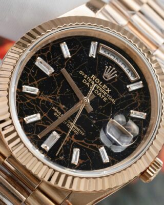 Superclone Rolex Day-Date Eisenkiesel Diamond Dial 128235-0041 36 mm - Image 3
