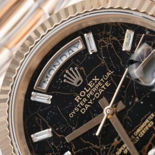 Superclone Rolex Day-Date Eisenkiesel Diamond Dial 228235-0045 40 mm - Image 4