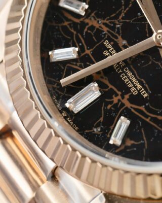 Superclone Rolex Day-Date Eisenkiesel Diamond Dial 128235-0041 36 mm - Image 5
