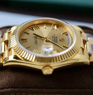 Superclone Rolex Day-Date Roman Champagne Dial 228238 40 mm - Image 7