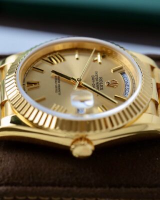 Superclone Rolex Day-Date Roman Champagne Dial 228238 40 mm - Image 7
