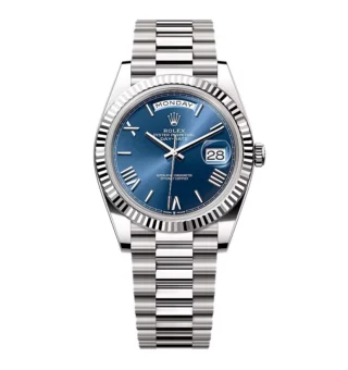 Superclone Rolex Day-Date Blue Dial 228239-0007 40 mm
