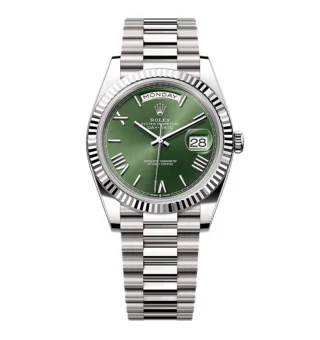 Superclone Rolex Day-Date Olive Green Dial 228239-0033 40 mm