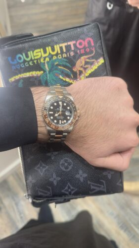 Replica Rolex GMT-Master Black Dial 126711CHNR Root Beer photo review