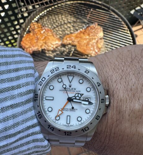 Replica Rolex "Polar" Explorer II White Dial 226570 WSO photo review