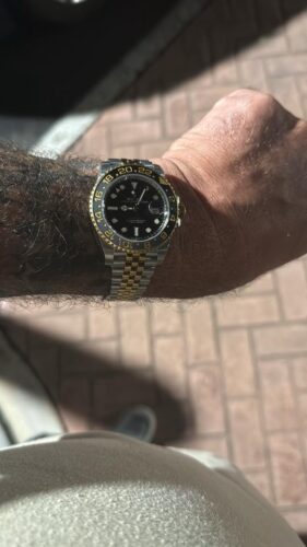 Superclone Rolex GMT-Master II Black Dial "Zombie" 126713GRNR photo review