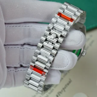 Day Date Black Dial Diamond Bezel Presidential Bracelet