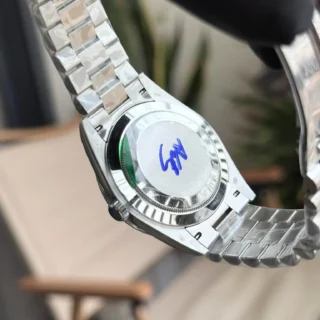 Day-Date Meteorite Dial Fluted Bezel Presidential Bracelet
