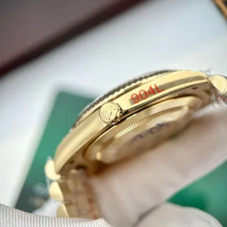 Day Date Silver Dial Fluted Bezel Presidential Bracelet