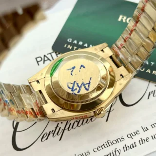 Day Date Silver Dial Fluted Bezel Presidential Bracelet