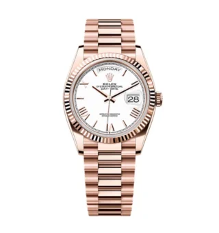 Superclone Rolex Day-Date White Dial 128235-0070 36 mm