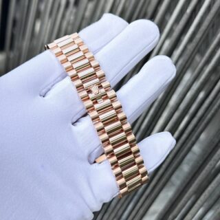 Superclone Rolex Day-Date White Mother-of-Pearl Diamond Dial 128235-0078 36 mm - Image 8