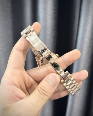 Superclone Rolex Day-Date Green Aventurine Diamond Dial 128345rbr-0068 36 mm - Image 6