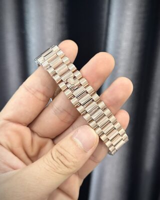 Superclone Rolex Day-Date Green Aventurine Diamond Dial 128345rbr-0068 36 mm - Image 7