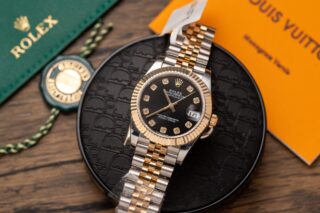 Alternative view of Rolex Datejust Black Diamond Dial 126231-0019 36 mm