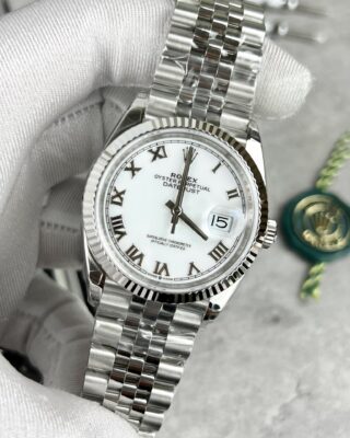 Rolex Datejust White Roman Dial 126334-0024 41 mm - Image 4