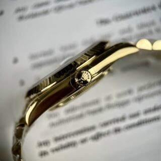 Superclone Rolex Day-Date White Mother-of-Pearl Diamond Dial 128238-0123 36 mm - Image 6