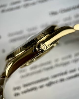 Superclone Rolex Day-Date White Mother-of-Pearl Diamond Dial 128238-0123 36 mm - Image 6