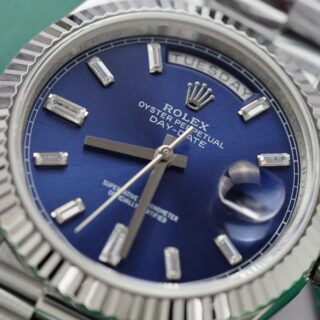 Superclone Rolex Day-Date Bright Blue Diamond Dial 128239-0069 36 mm - Image 6