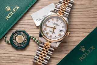 Alternative view of Rolex Datejust White Roman Dial 126231-0015 36 mm